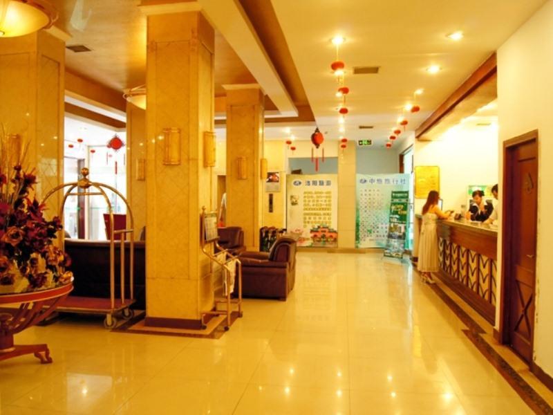 Greentree Inn Henan Luoyang Peony Square Business Hotel Eksteriør bilde